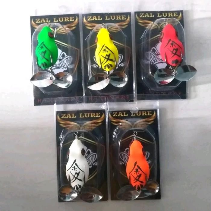 Soft Frog Zal Lure 3,5 Cm Umpan Casting Gabus *