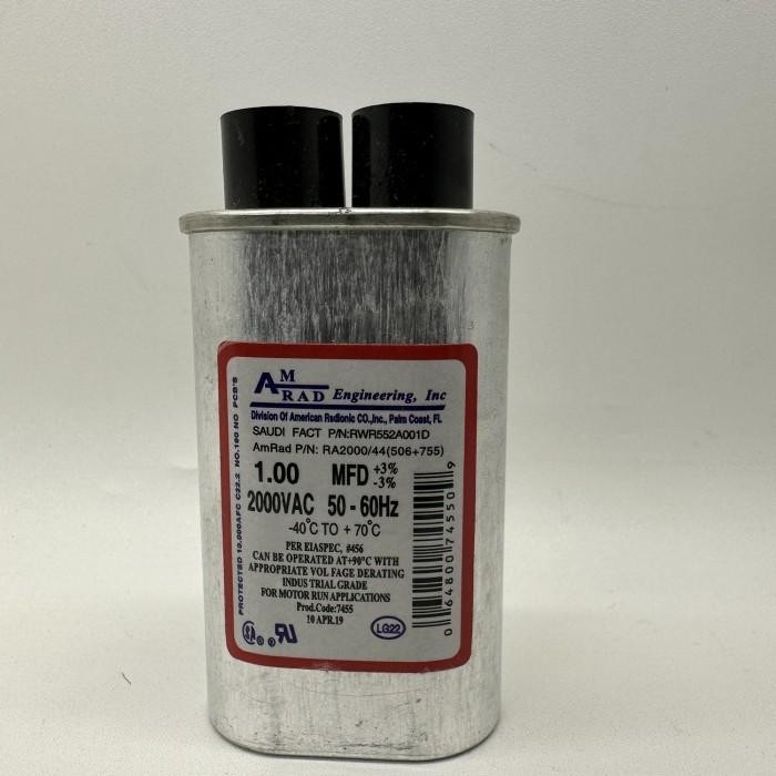 Capacitor Microwave 1 MFD / Kapasitor Microwave 1.00MFD 2100Vac