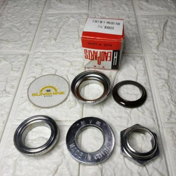 Headset Head Parts Com Fork Mangkokan Garpu Sepeda Onthel