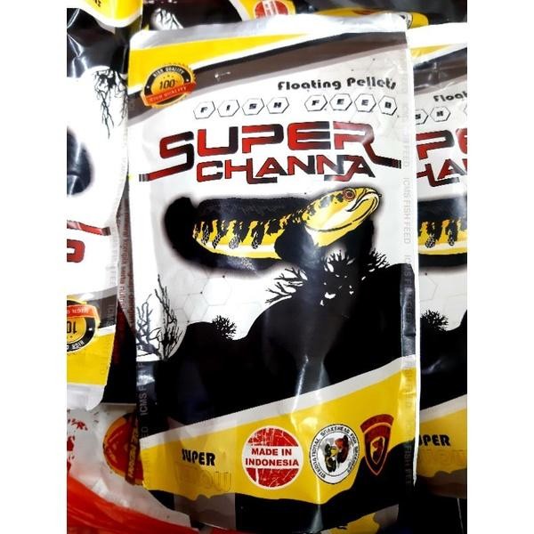pelet YELLOW SUPER CHANNA untuk ikan chana maru