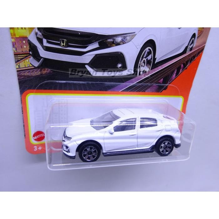 Matchbox 2017 Honda Civic Hatchback Putih