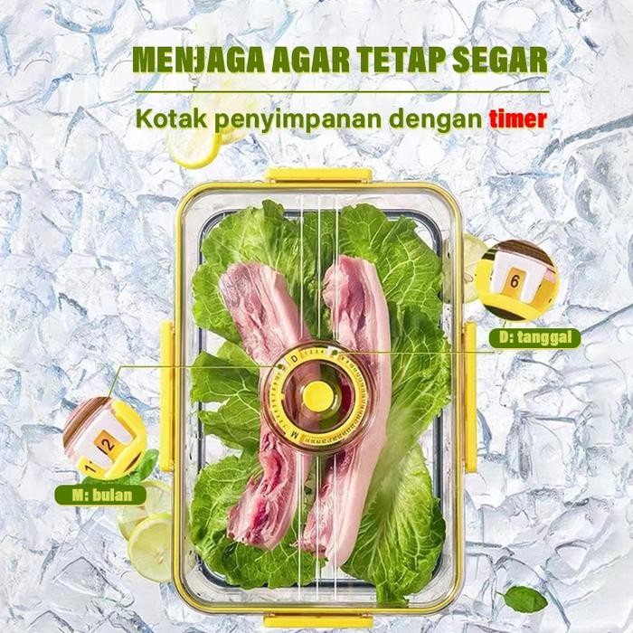 UPHOME Kotak Kontainer Makanan Kulkas / Food Kontainer / Kotak penyimpanan Kulkas