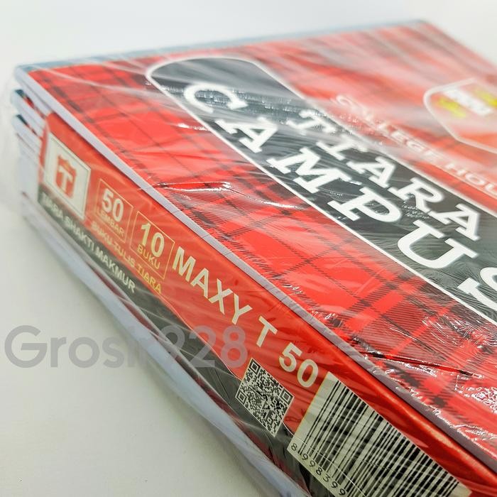 

Per 10 Buku Tulis Tiara Campus MAXY T 50 lembar