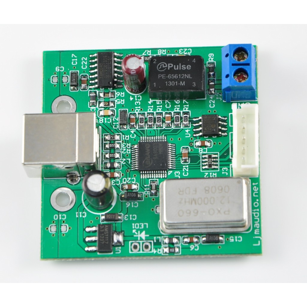 USB to SPDIF, I2S Processor SA9023 Chip Supports 24-bit 96K