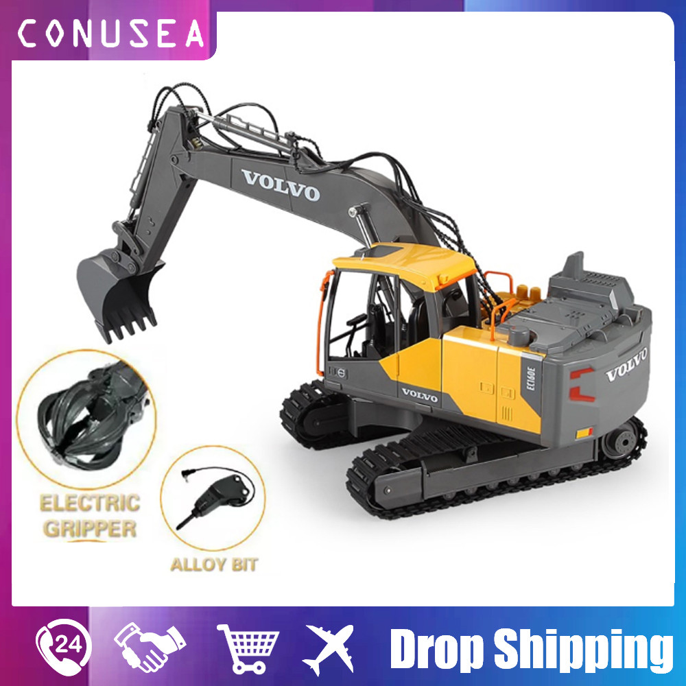 1:16 3 In 1 Rc Truck Tractor Rc Excavator Caterpillar 2.4G 17Ch