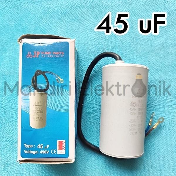 Kapasitor JP 45 Mikro - Kapasitor Kabel 45 Uf 450V JP