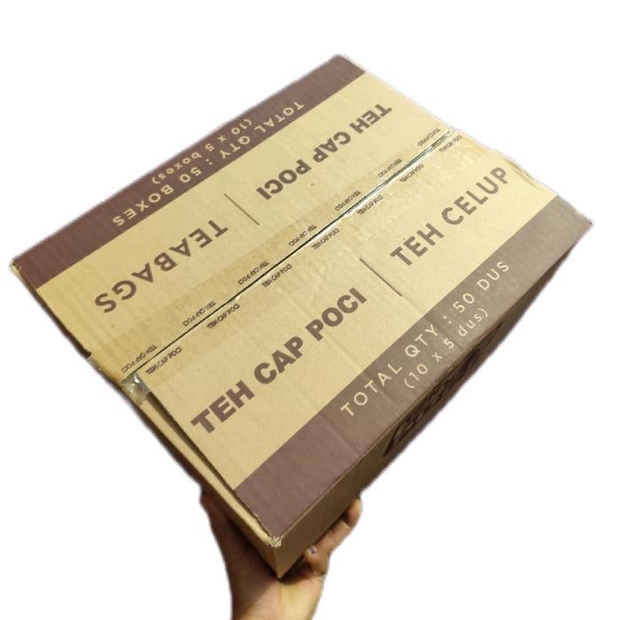 

Teh Cap POCI Teh Celup [ 1 Dus Isi 50 Box ] Aroma Vanilla