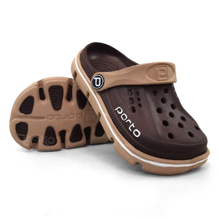 Porto Sandal Baim Bakpao Karet Anak Remaja Cowok Cewek 1006