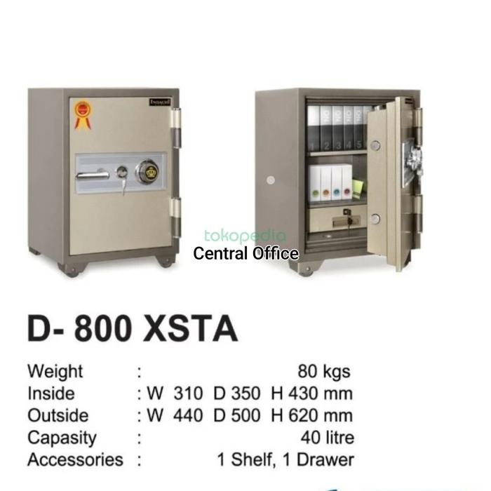 HOT SALE Brankas -BRANKAS Indachi D-800 XSTA free ongkir Wilayah Jatadebek