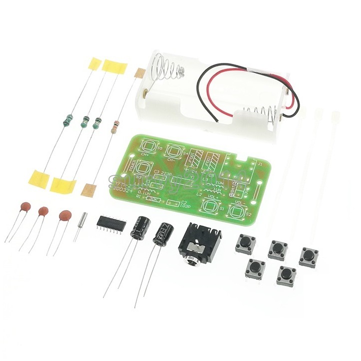 Fm Stereo Radio Kit Diy Radio Parts Digital Radio Production