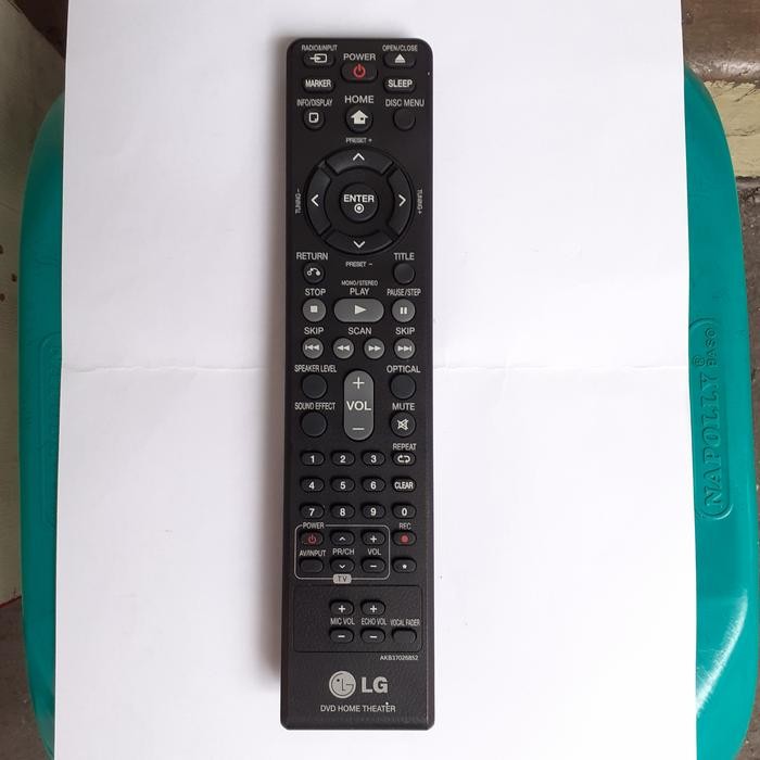 Remote LG DVD Home Theater . AKB37026852 .