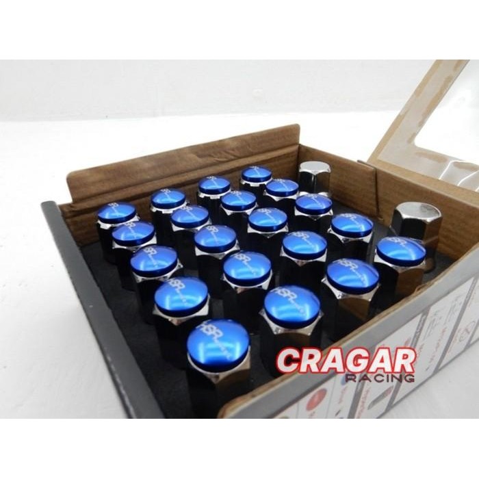 Lugnut/ Mur Baut Roda Variasi Velg Racing Mobil HSR 1,25 keren