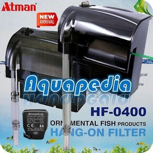 Atman HF-0400 Filter Gantung Aquarium Hang-on Filter