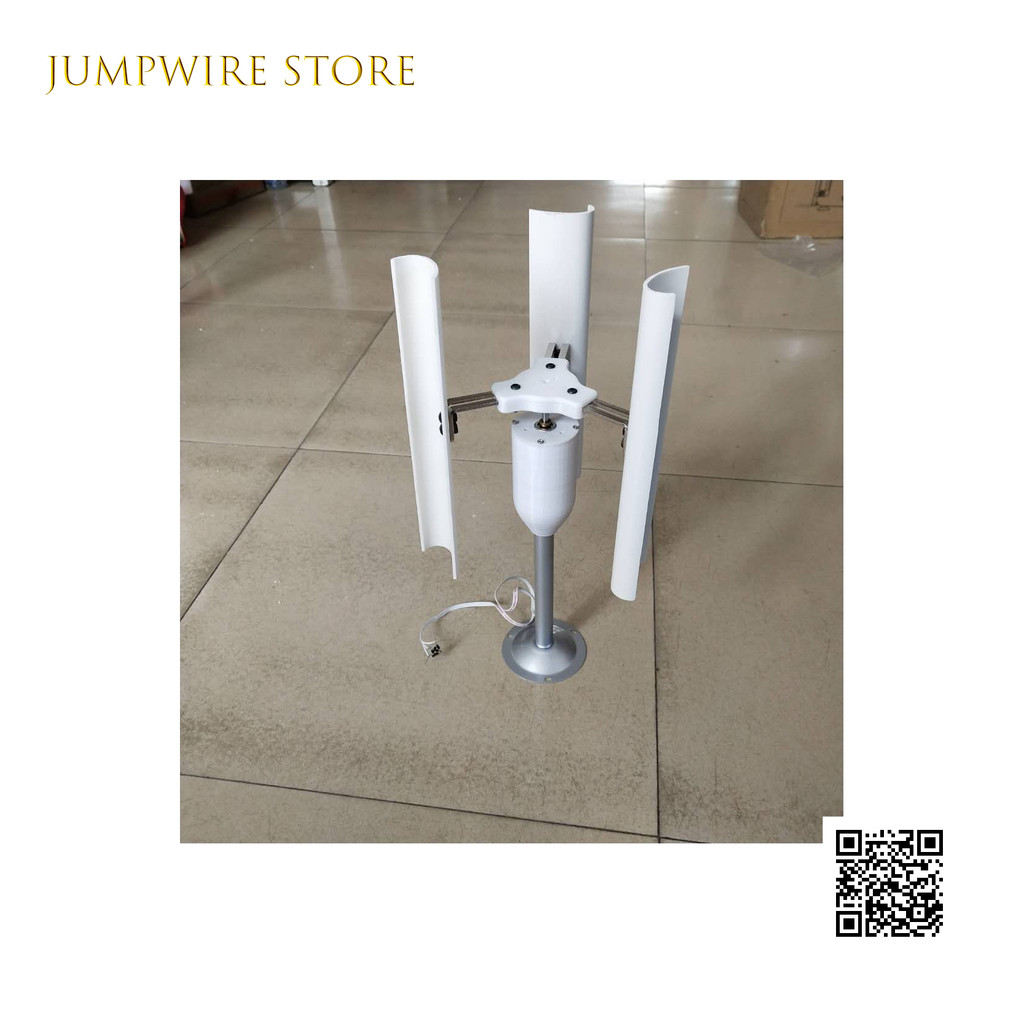 Vertical Axis Wind Turbine Model Three-phase Permanent Magnet
