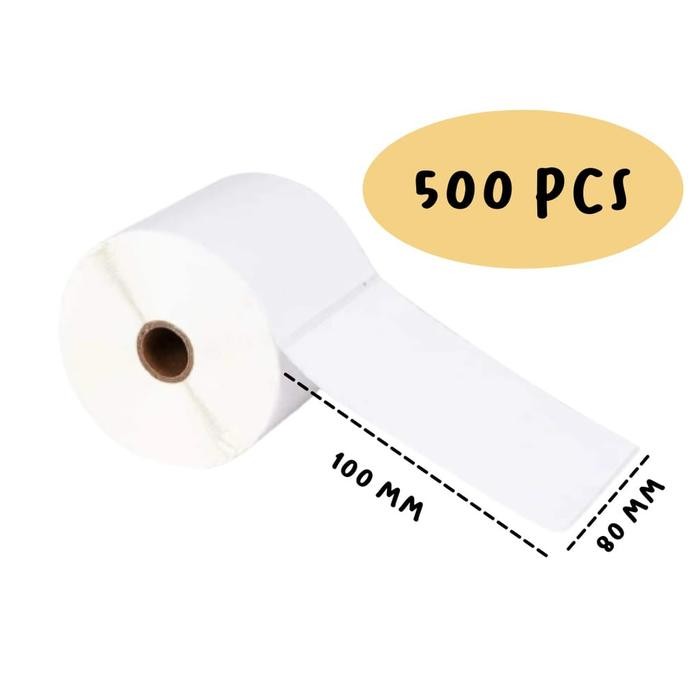 

Label Barcode 80 X 100 Kertas Sticker Thermal 80X100 Mm ( 500 Pcs ) Terbatas