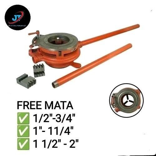 TERBARU Senai Pipa Manual Ratchet Die Stock 1/2" - 1 1/4 " 1/2 - 2" & 2.5 - 4" 60-62W