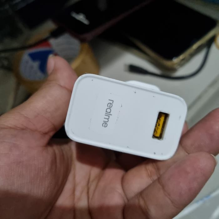 Travel Adapter charger Realme 7 Second mulus bawaan Copotan original