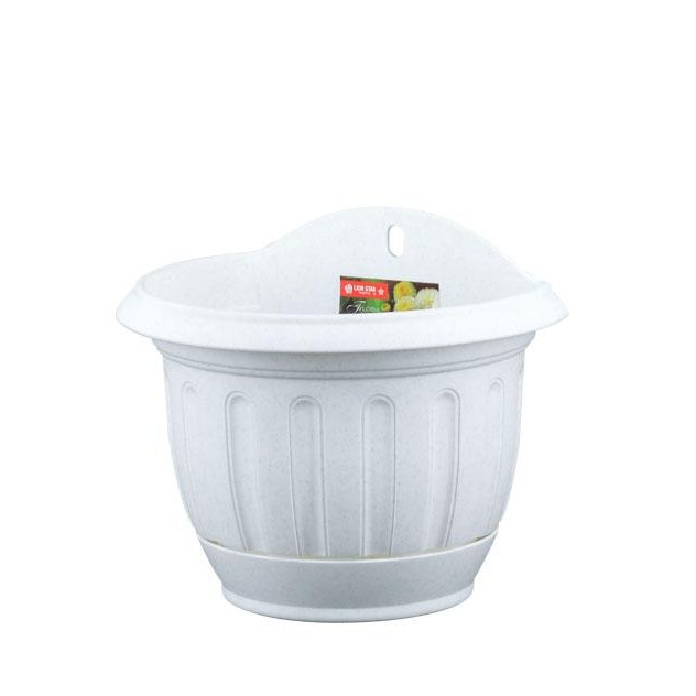 Terang Tani Lion Star Fh-11 Lotus Wall Pot No. 6 Pot Bunga Dinding Tempel