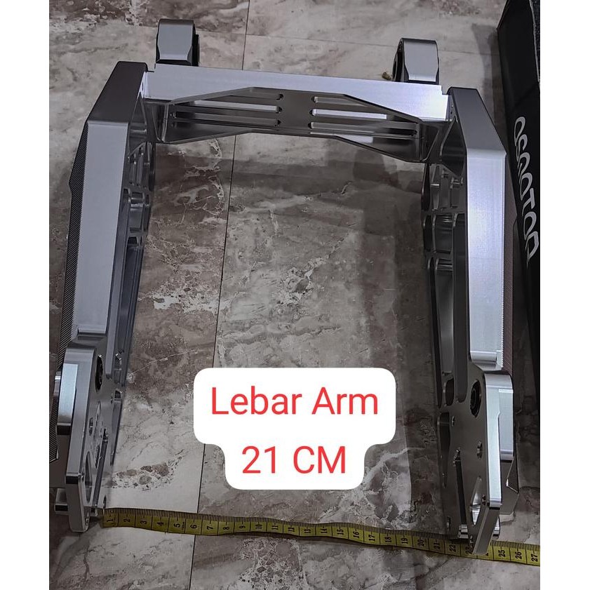 SWING ARM CNC MOTOR LISTRIK 12 INCH QS MOTOR