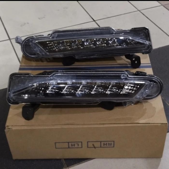 LAMPU DRL GRILLE TOYOTA YARIS 2015 2016 2017 2018 2019 2020 2021 day running light yaris