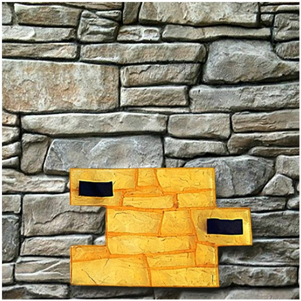 Granite Mat Stamp Texturing Skin Slate Pattern Stone Decorative Concrete Cement Imprint Texture