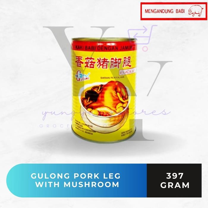 

GuLong Pork Leg with Mushroom / Kaki Babi Kaleng 397 gram