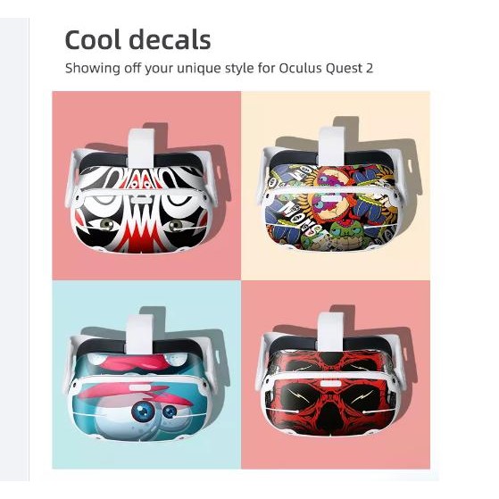 Hifylux Protective Pvc Stickers For Oculus Quest 2 Skin Oculus Quest 2