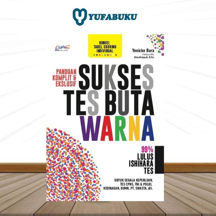 Buku Tes Buta Warna Panduan Komplit & Ekslusisf Sukses Tes Buta Warna
