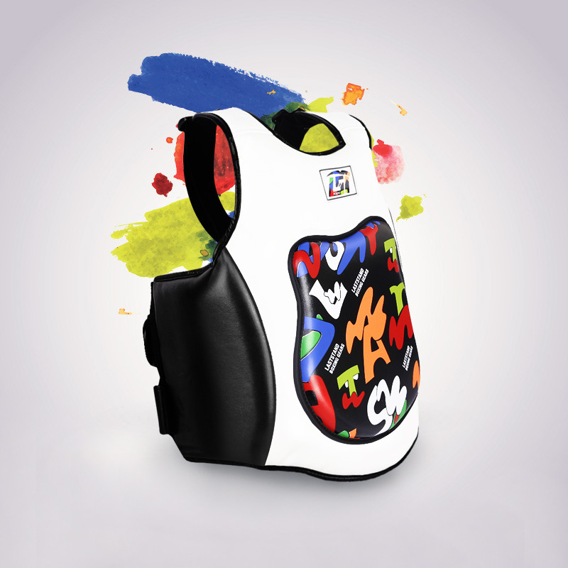 Boxing Fight Gear Chest Guard MMA Sanda Training Body Vest Protector Taekwondo Target Training