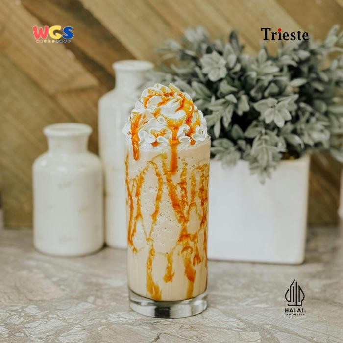 

Trieste Syrup Premium Caramel Flavour 650Ml Sirup Rasa Karamel Lezat Untuk Minuman & Dessert