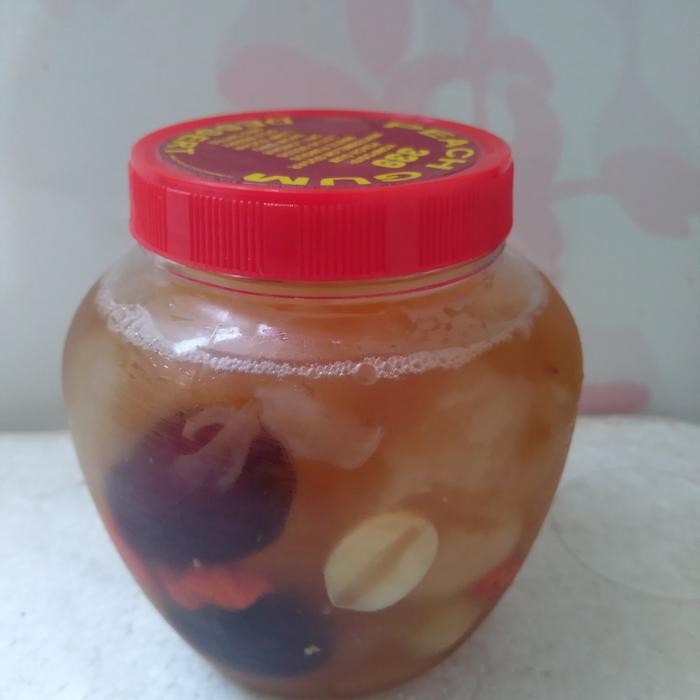 

peach gum dessert siap makan