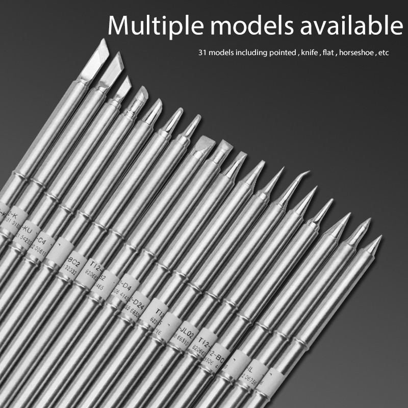 

T12 Soldering Iron Tips Replacement Various Models of Tip Electric Soldering Iron Tip T12-ILS D52 K
