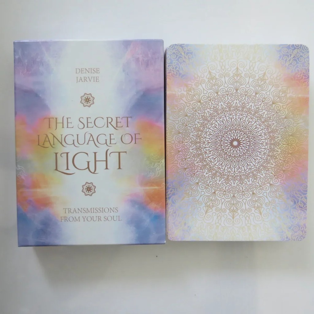 

1Pcs Tarot deck oracles cards mysterious divination The Secret Language oracles deck for women girls