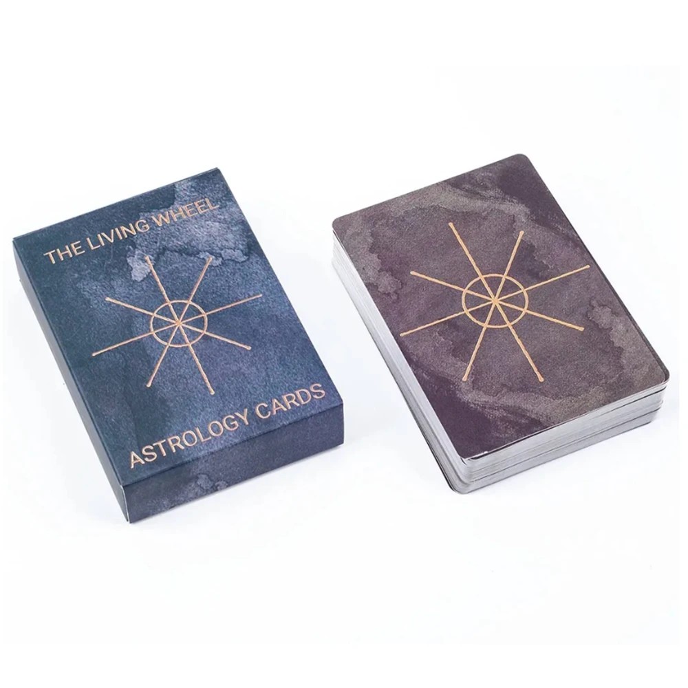 

A Roda Viva Oracle Cards Oracle Deck para Fortune Telling e Adivinhao Perfect Board Games 8.8*6.3cm