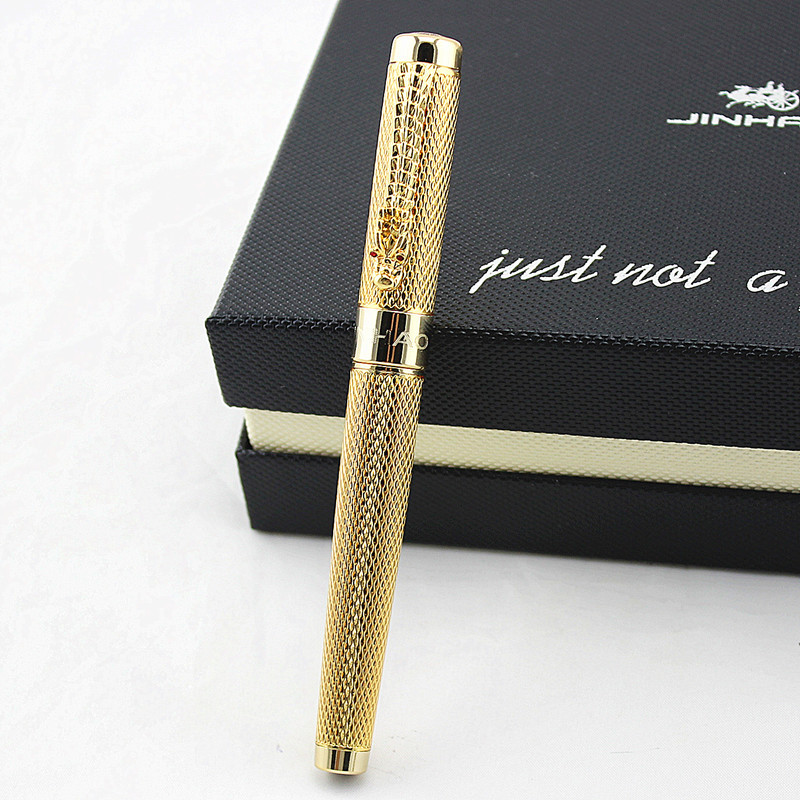 

Luxury Gift Pen Set Jinhao 1200 High Quality Dragon Rollerball Pen with Original Case Metal