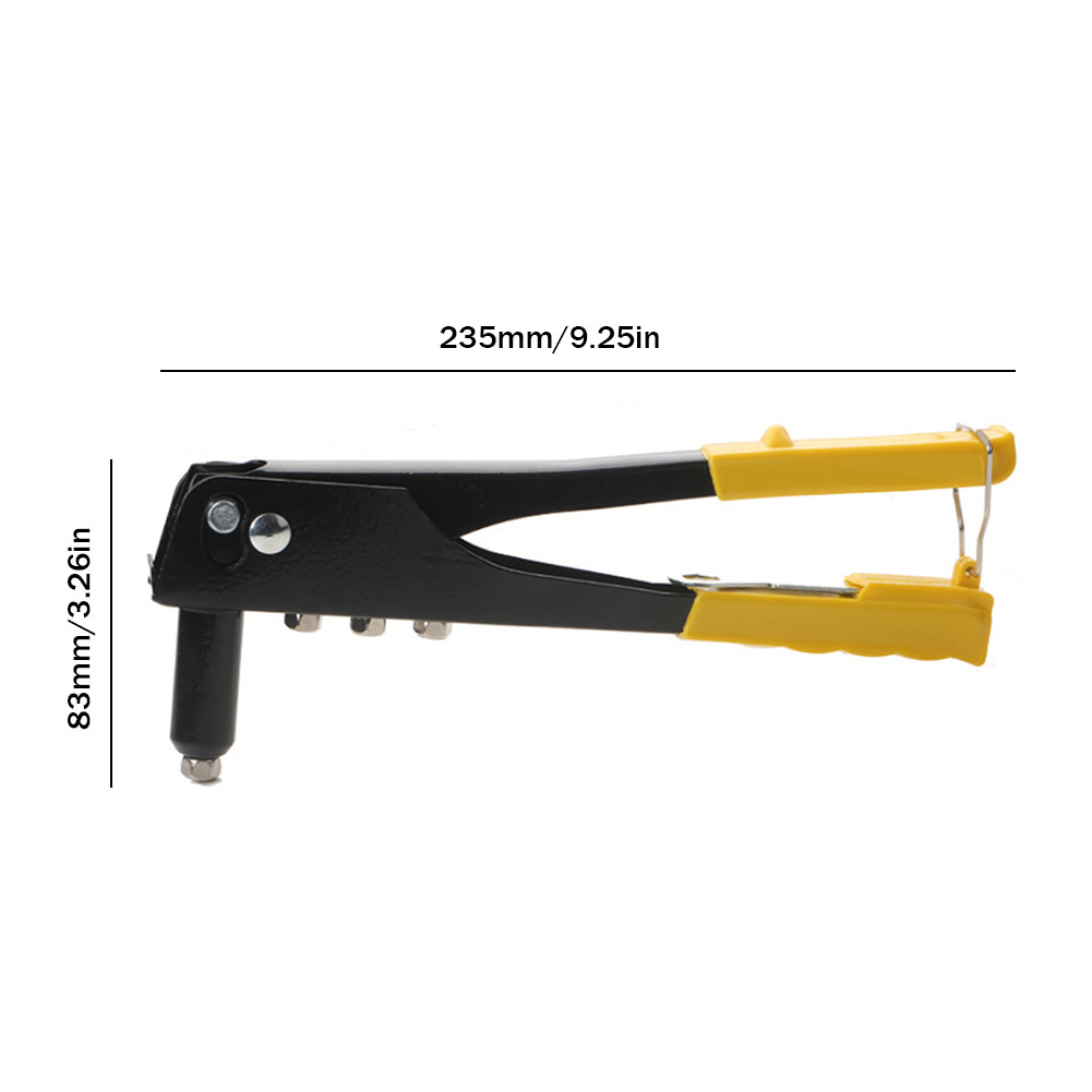 

Professional Hand Riveter Anti-rust Metal Rivet Gun Tool Removable Labor-saving Corrosion Preventive