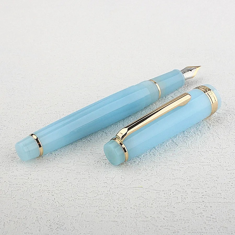 

Jinhao 82 Sky Orchid Fountain Pen 0.38/0.5/0.7mm Extra Fine Nib Luxury Elegant Pens Writing Office