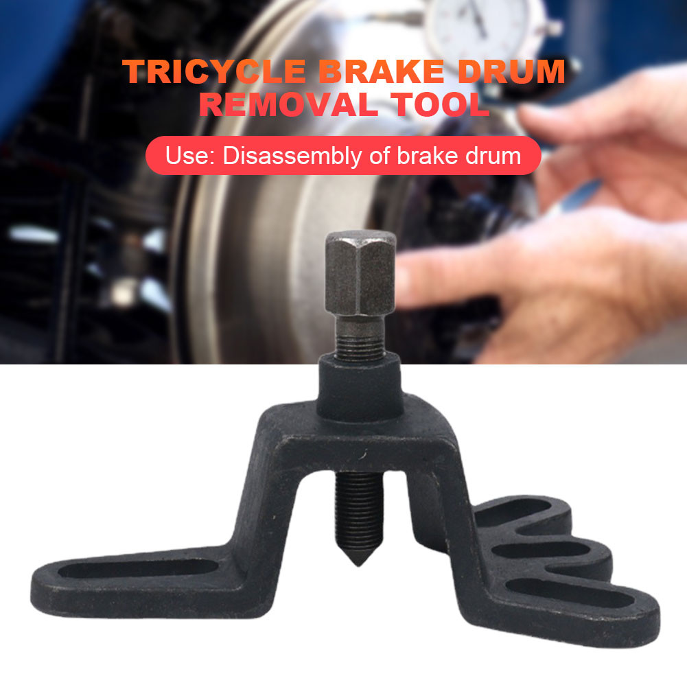 

Universal Brake Drum Puller Tool 4-Hole Motorcycle Wheel Hub Puller Rear Brake Drum Remover Repair