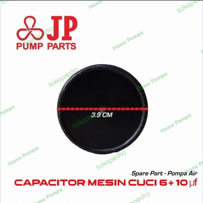 KAPASITOR MESIN CUCI 6+10UF CAPASITOR JP