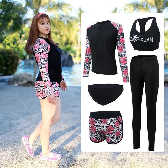 Terbaru Baju Renang Import Jumbo Setelan Jaket Sport Bra Celana Pendek Wetsuit