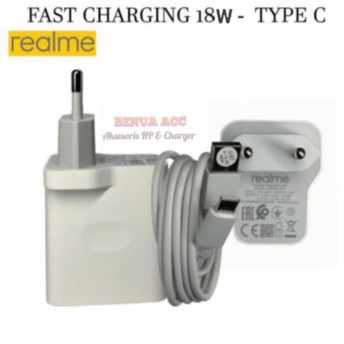 Charger Realme C35 , Realme C25s Fast Charging 18W TYPE-C Original