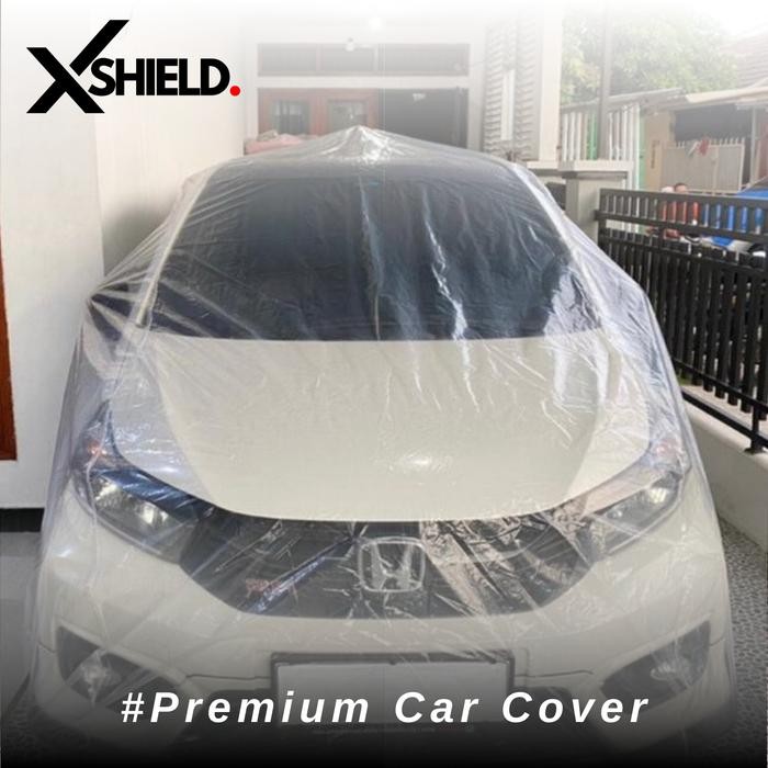 Sarung Mobil Plastik Toyota Rush Body Cover Mobil TransparanPE8