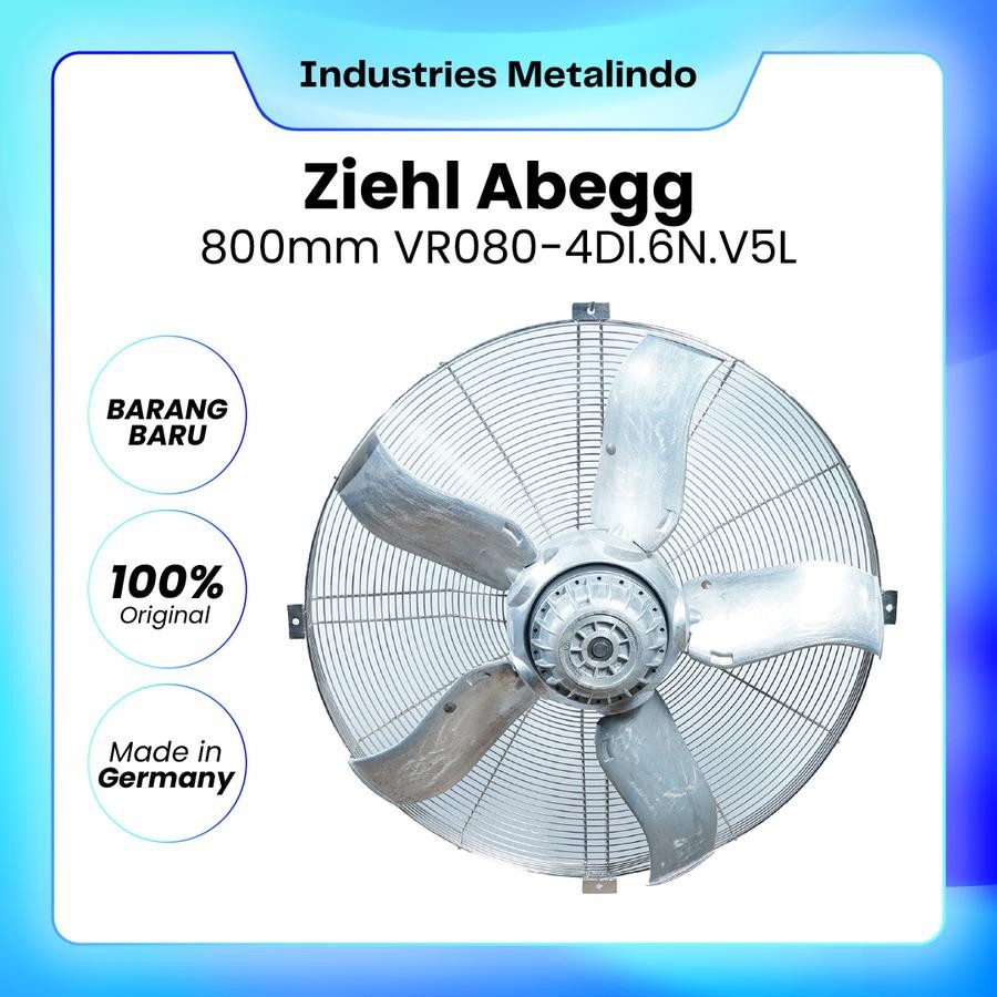 Fan Ziehl Abegg 32" (32 Inch) - VR080-4DI.6N.V5L Ori Made In German