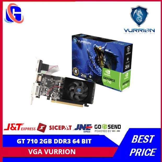 (Allthebest) VGA NVIDIA GT 710 2GB DDR3 - VGA VURRION GT 710 DDR3 2GB 64BIT