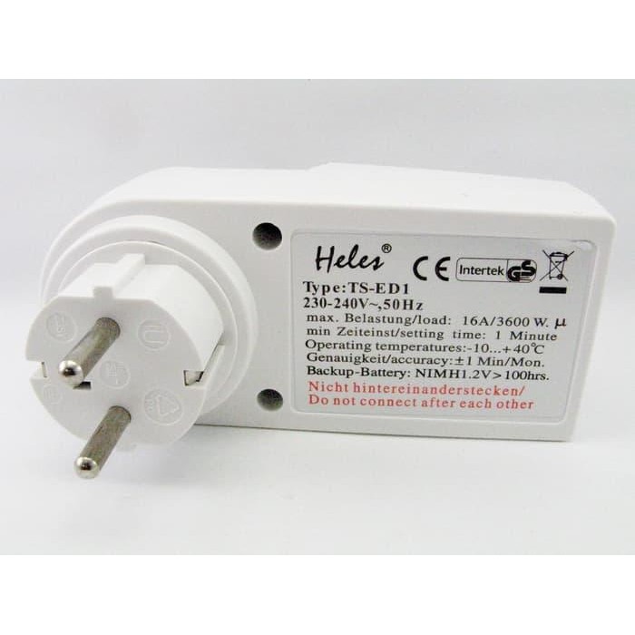 Allthebest Timer Listrik 24 Jam Digital HELES / Stop Kontak Timer / Colokan Timer
