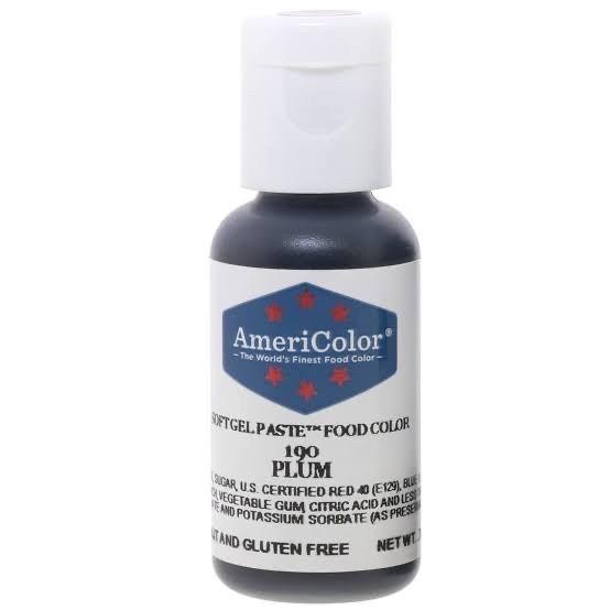 

(Allthebest) Americolor Softgel Paste Plum / Pewarna Americolor