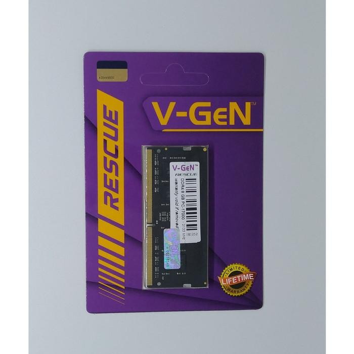 Ram Vgen Ddr4 8Gb Pc17000 2133Mhz V-Gen Memory Laptop Sodimm Rescue