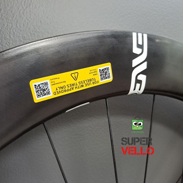 ENVE Foundation 65 Carbon Wheelset Bundling Enve tire 700x29mm