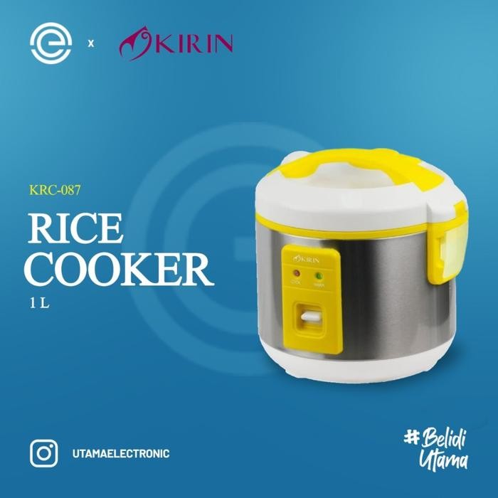 KIRIN Rice Cooker 1 Liter KRC-087