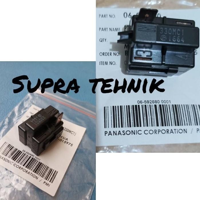 (Allthebest) RELAY PTC KULKAS PANASONIC 1 PINTU ORIGINAL